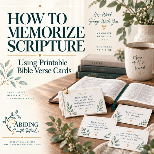 Memorizing Scripture