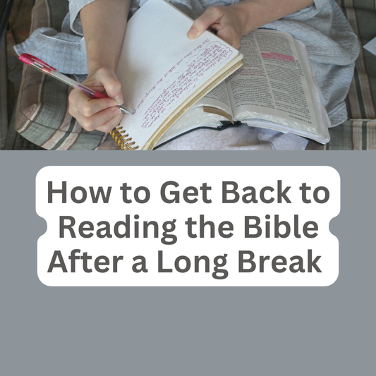 Bible Reading Restart