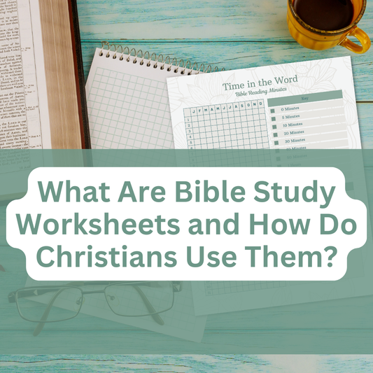 Bible Study Worksheets
